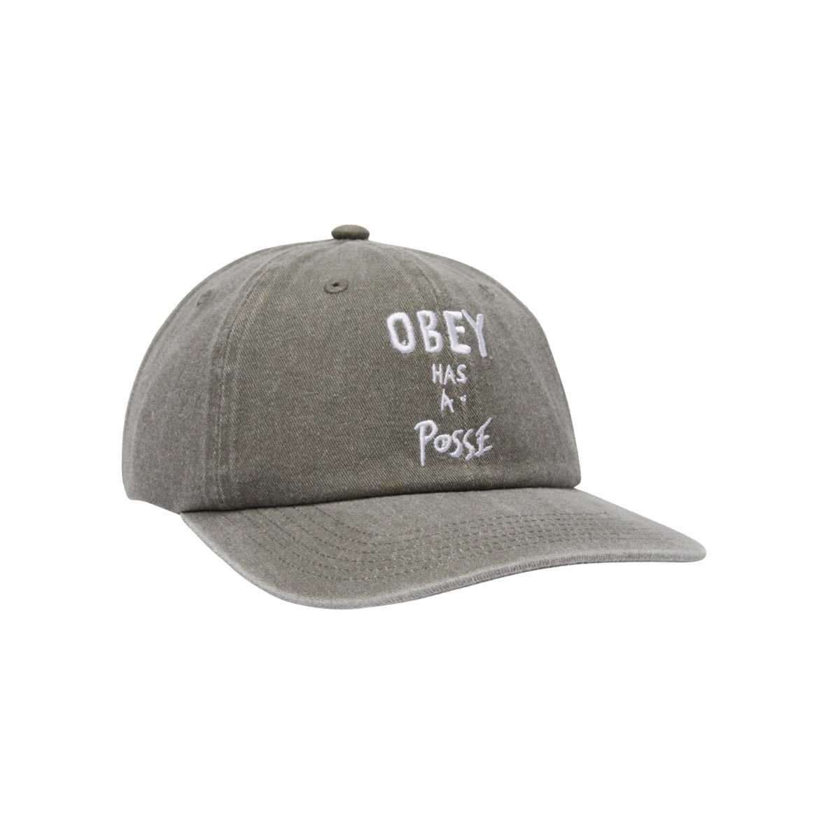 PIGMENT POSSE 6 PANEL SNAPBACK 'PIGMENT OLIVE'