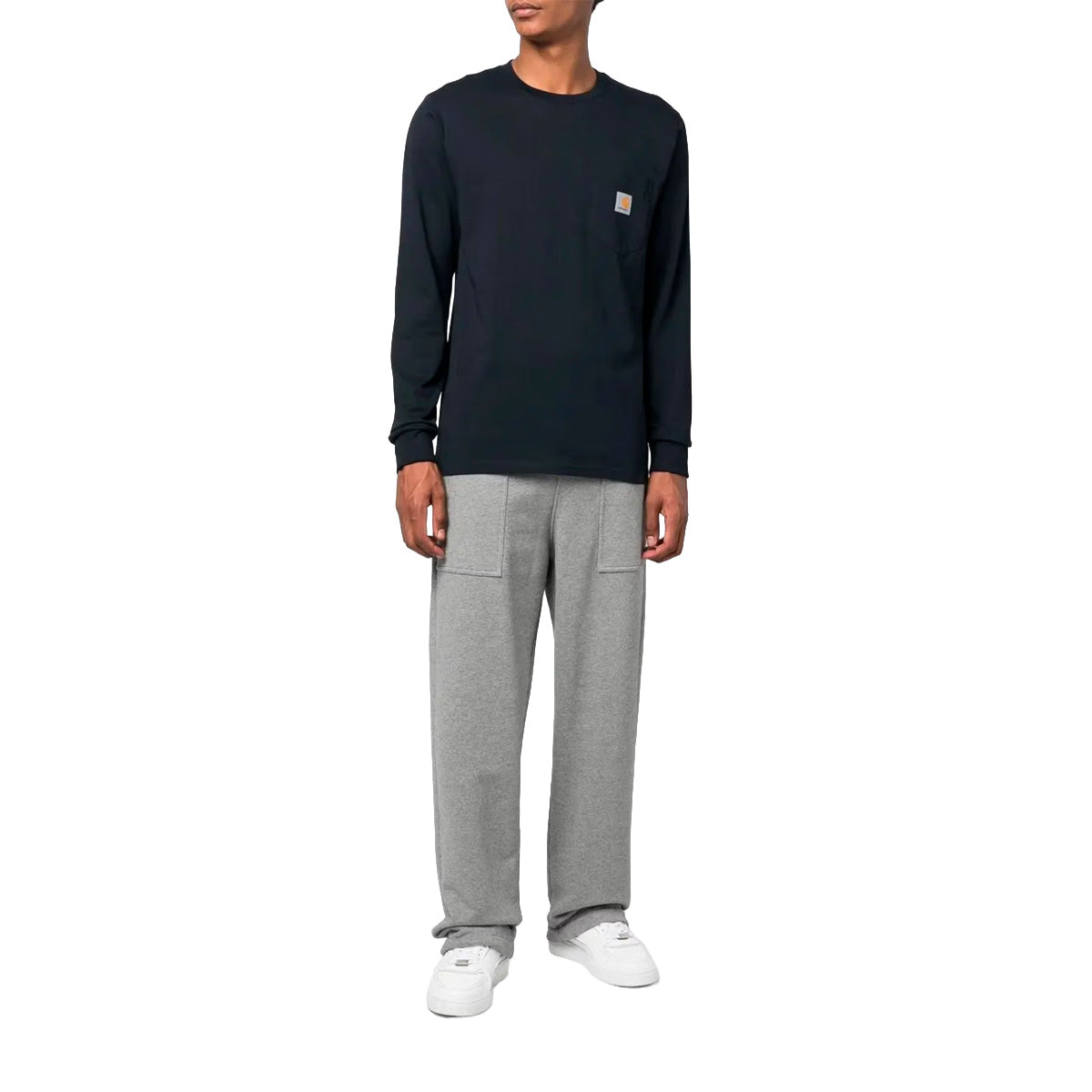 L/S Pocket T-Shirt 'Black'