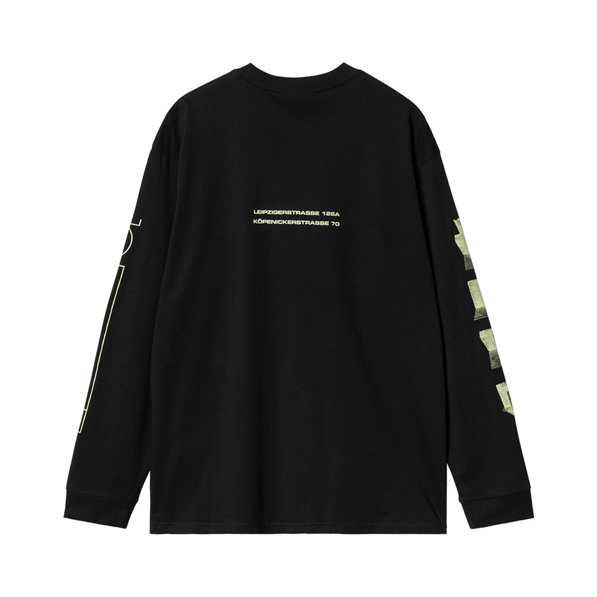 WIP + Tresor True Spirit T-Shirt 'Black/Glow Green'