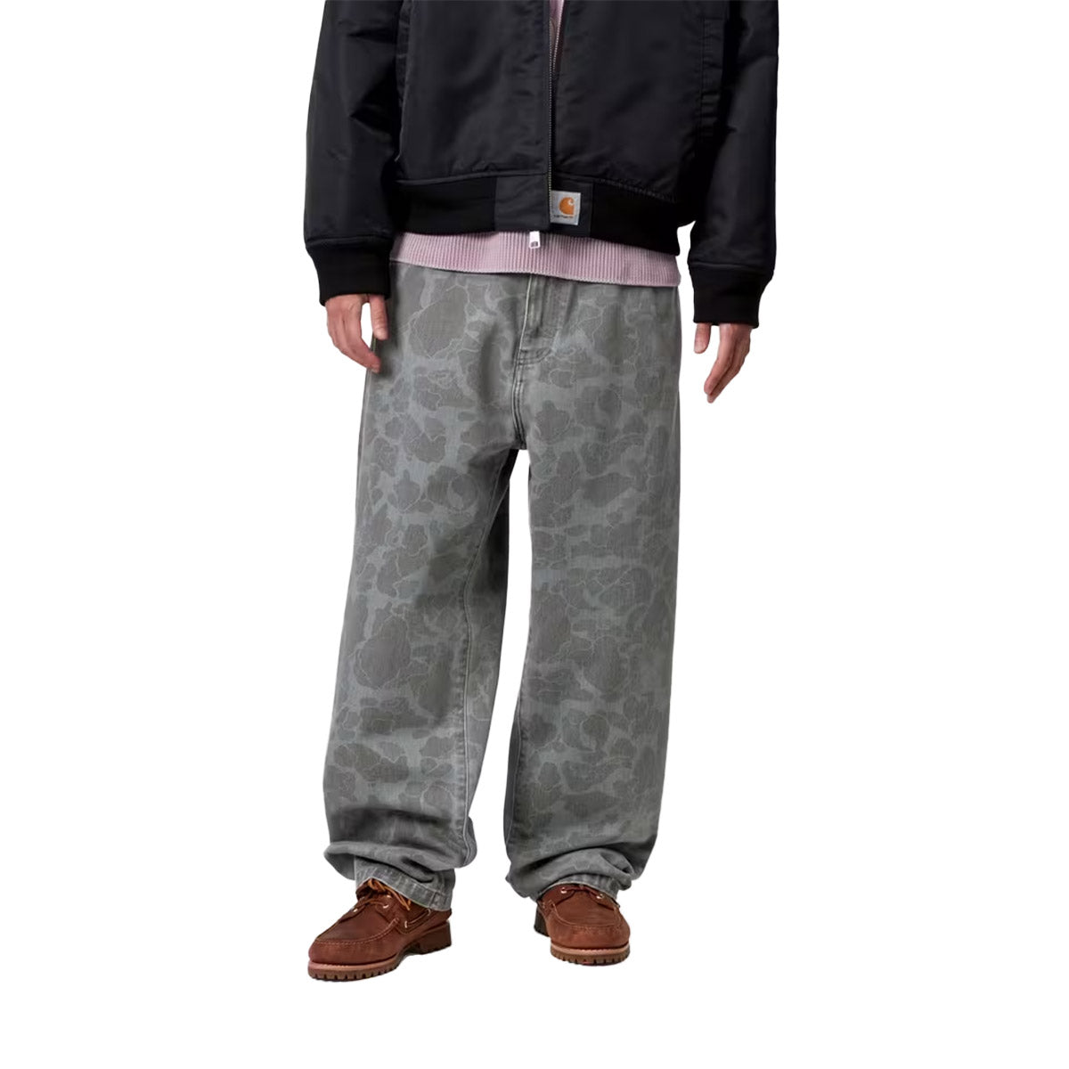 Duck Landon Pant 'Camo/ Bleached Black'