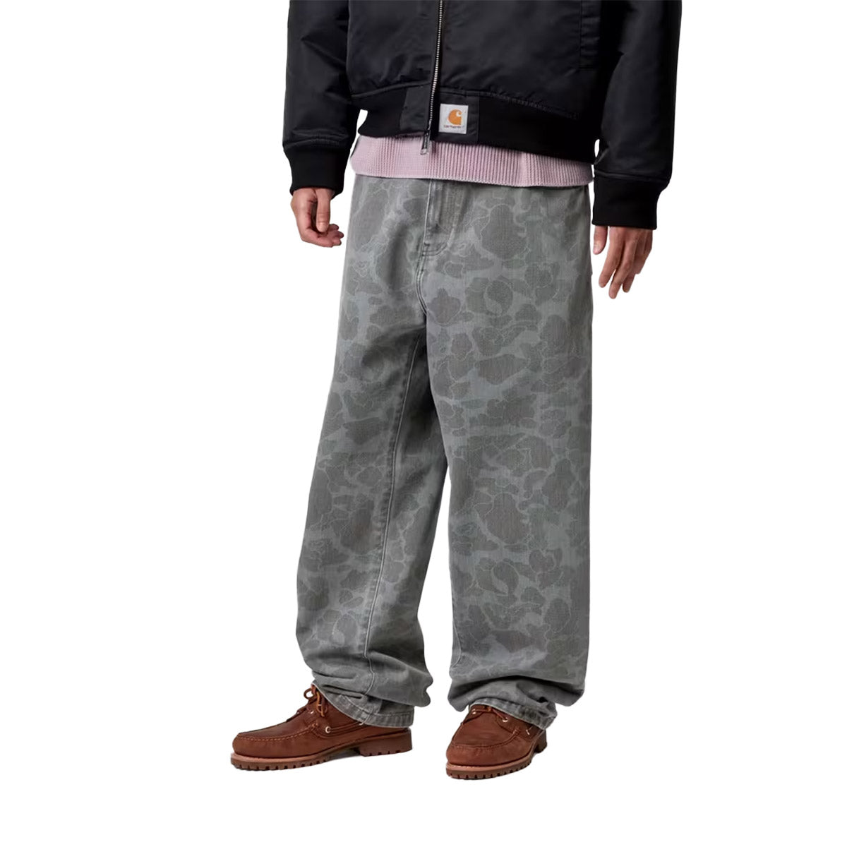 Duck Landon Pant 'Camo/ Bleached Black'