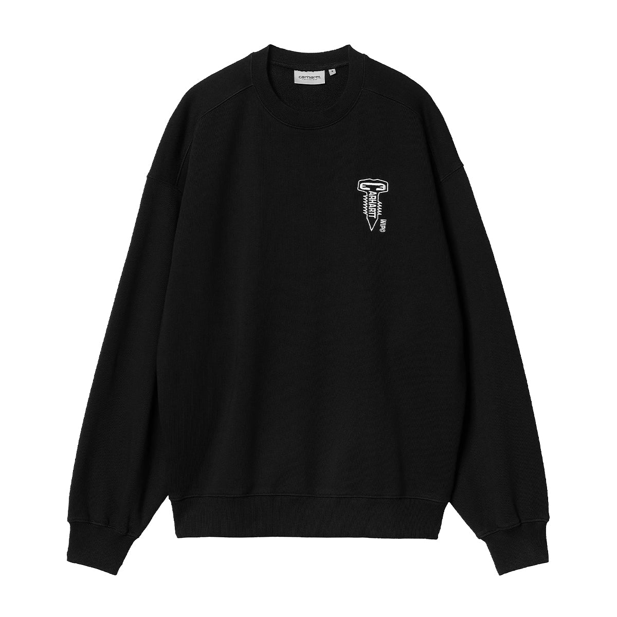 WIP Cross Screw Sweatshirt 'Black/White'