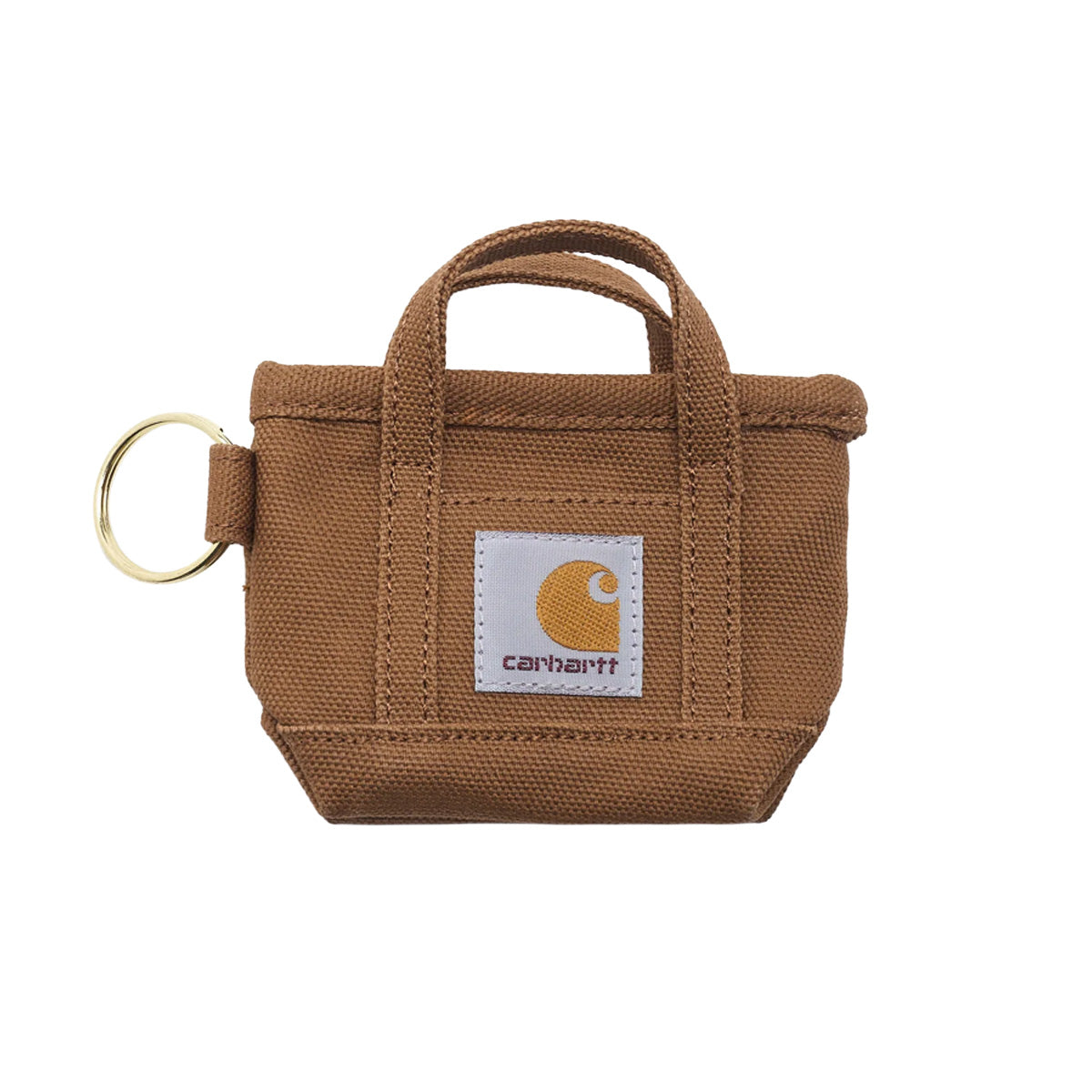 Mini Tote Bag Keychain 'Hamilton Brown'