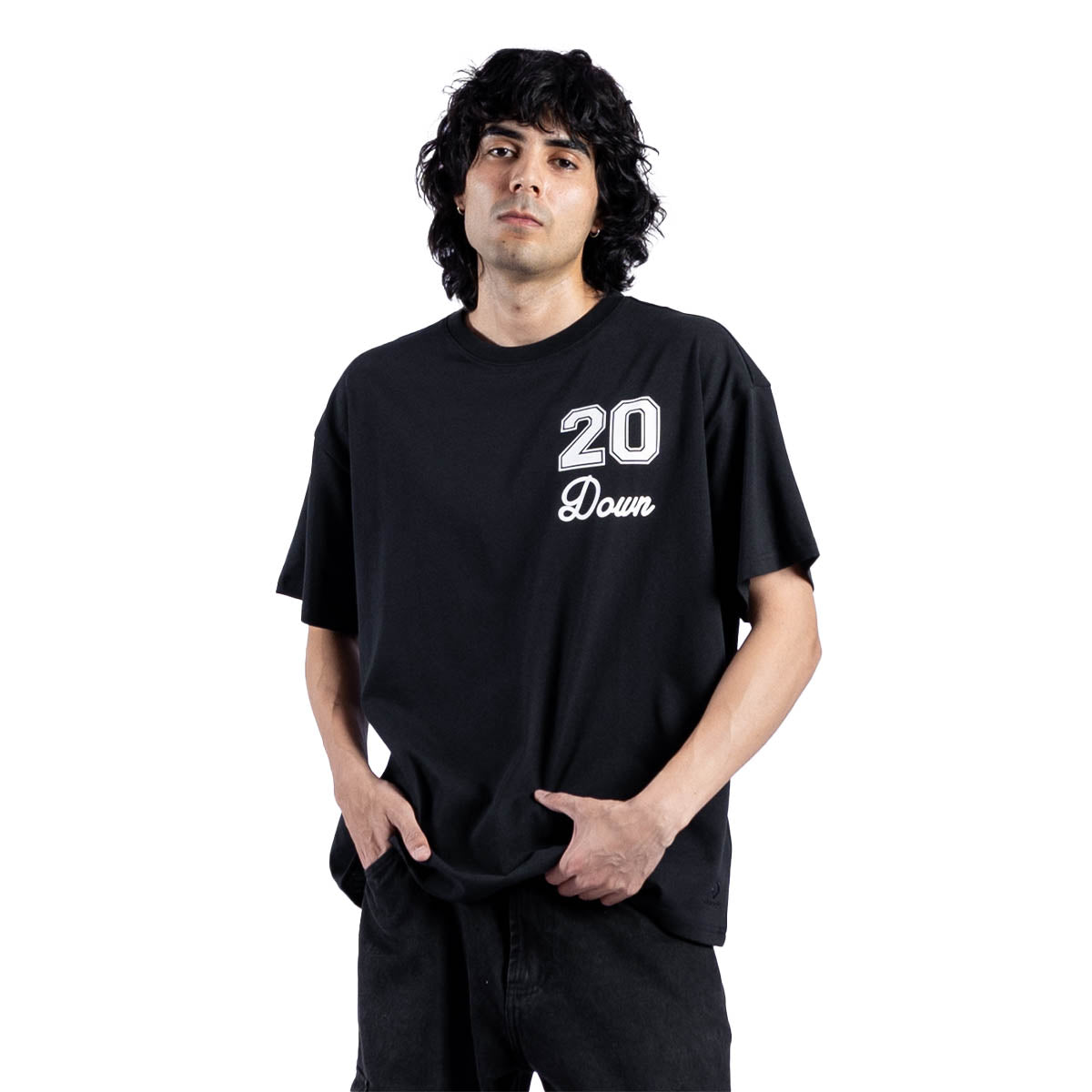 CONVERSE + PATTA ANNIVERSARY TEE 'BLACK'