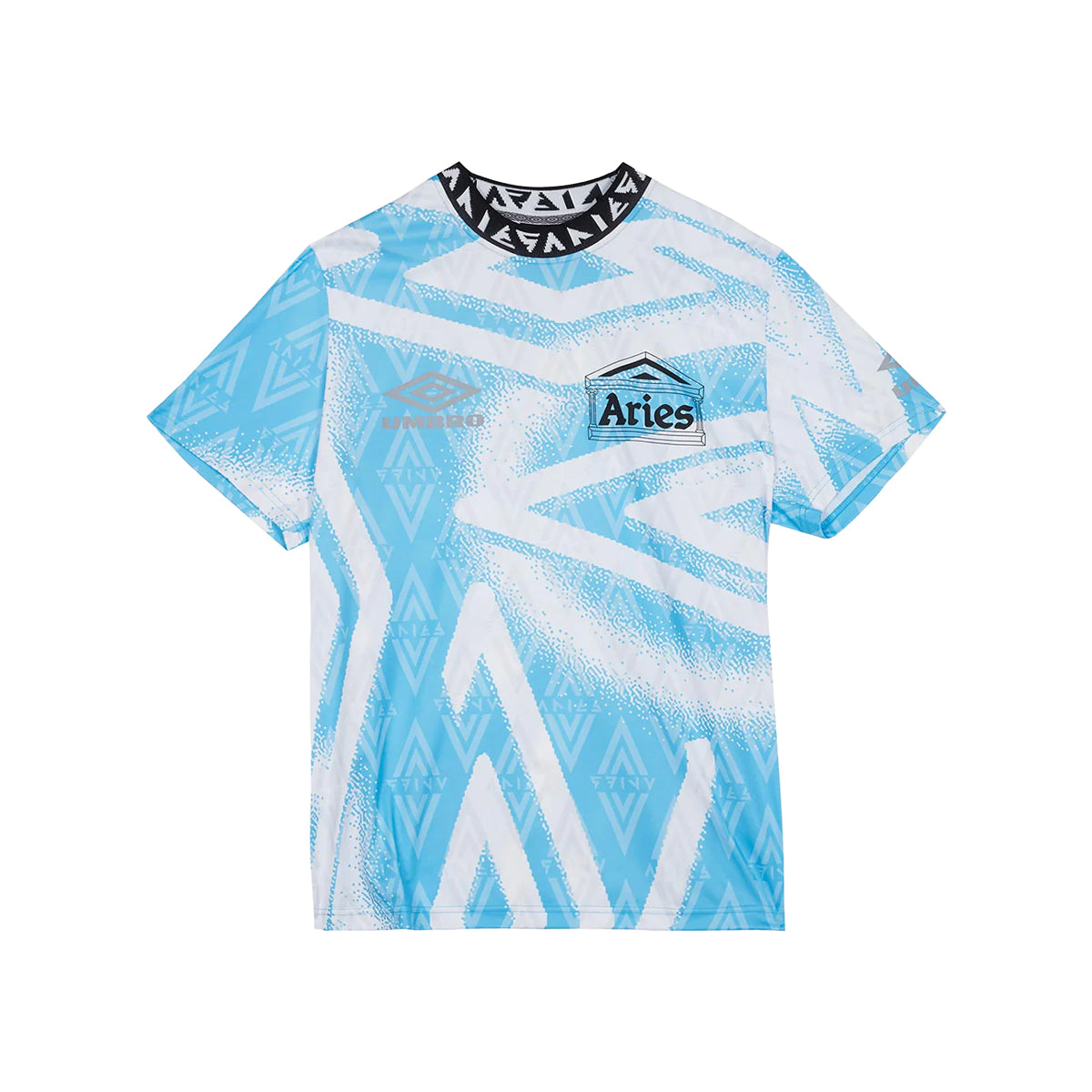 UMBRO ARIES SS FOOTBALL JERSEY ICE BLUE