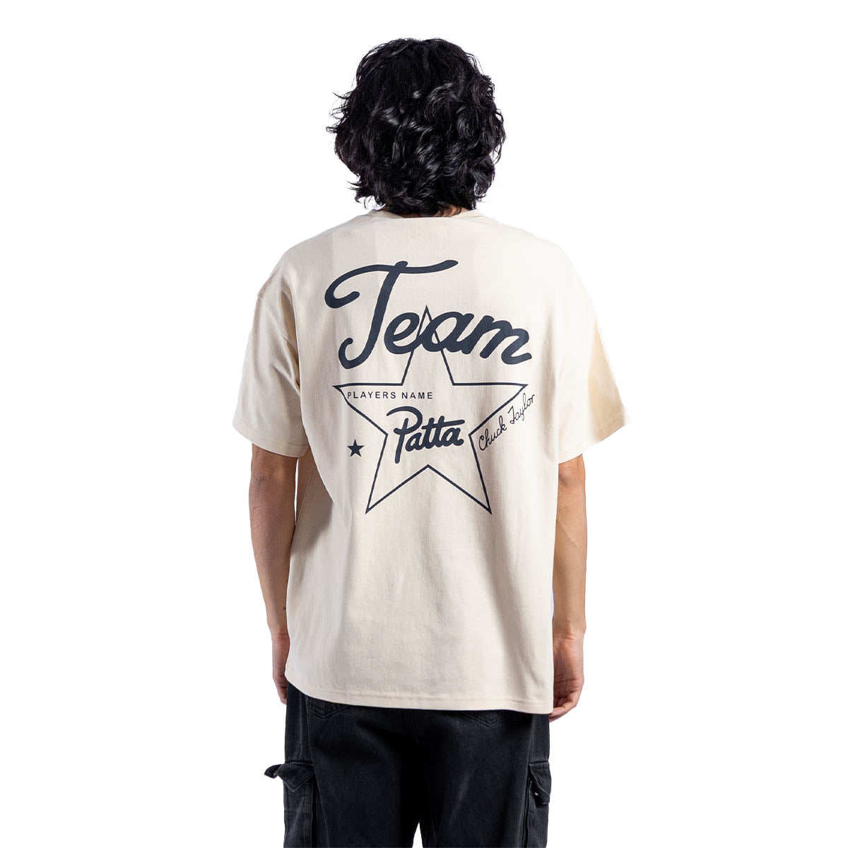 CONVERSE + PATTA ANNIVERSARY TEE 'NATURAL IVORY'