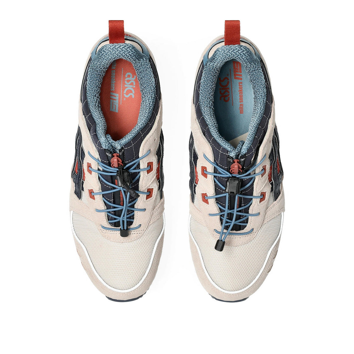 Mita Sneaker x Keboz + Asics Gel Lyte III OG 'Almond Peach/Navy'