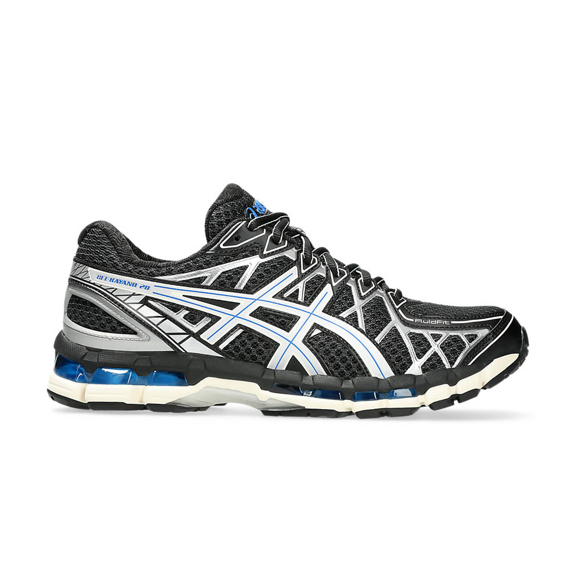 GEL-KAYANO 20 'BLACK/PURE SILVER'