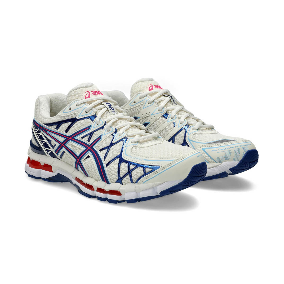 GEL-KAYANO 20 'CREAM/DEEP MARINE'