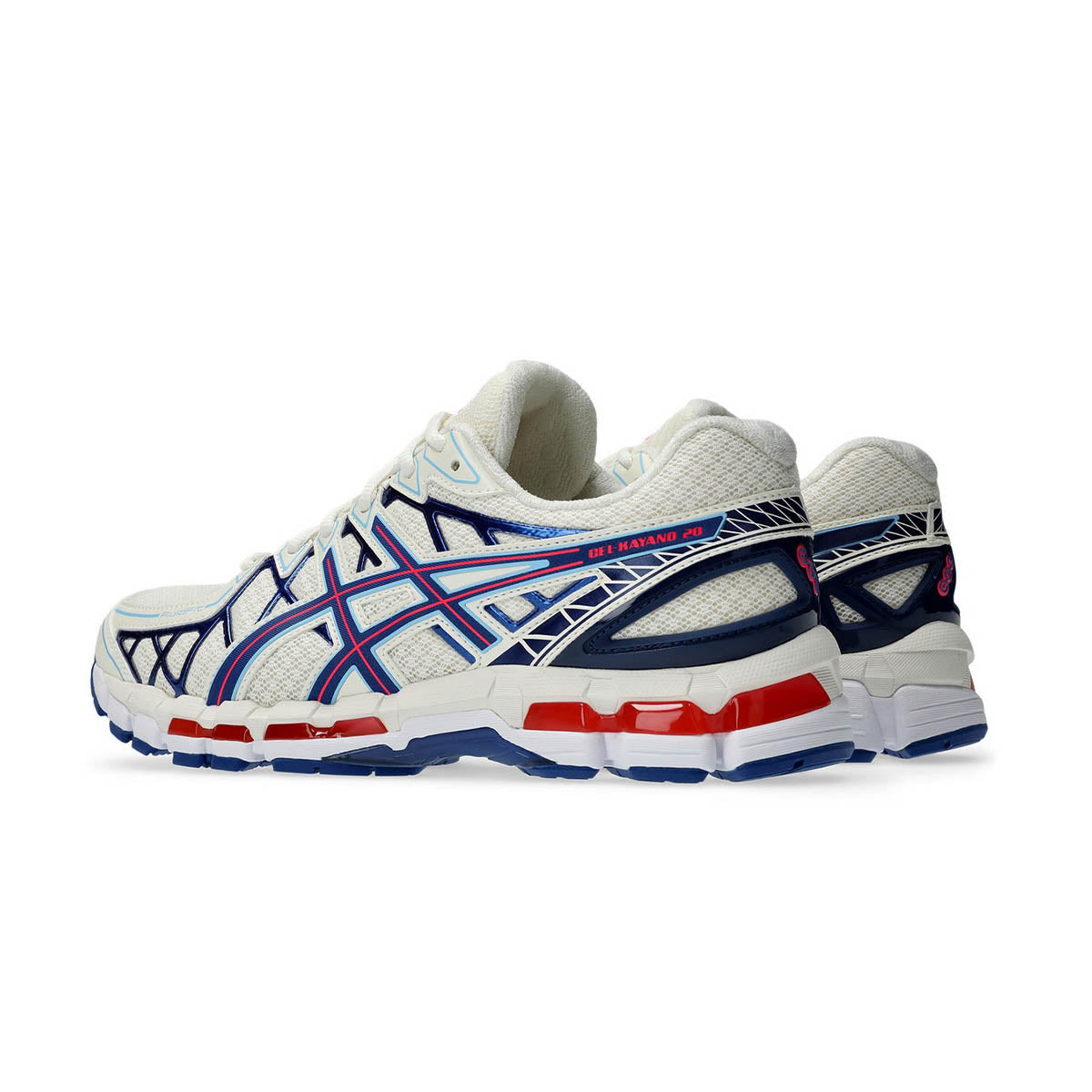 GEL-KAYANO 20 'CREAM/DEEP MARINE'