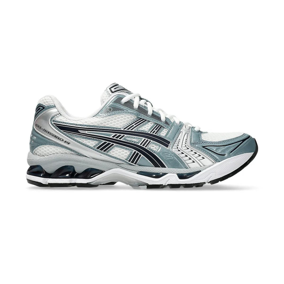 Shop ASICS - GEL-KAYANO 14 'WHITE/FJORD GREY'