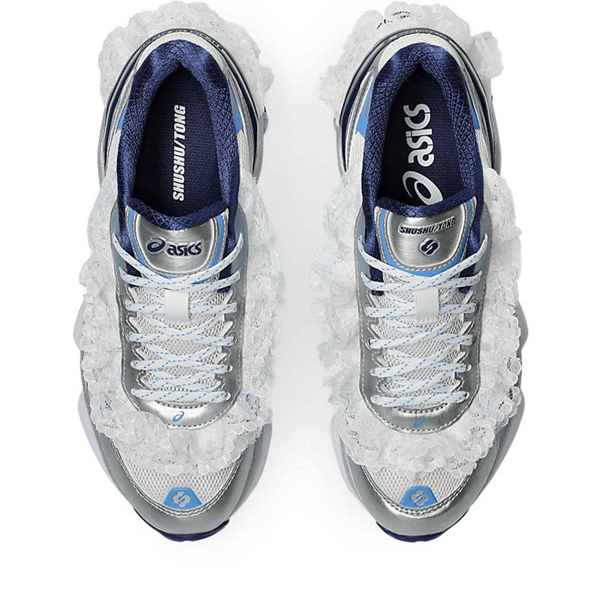 SHUSHU/TONG + GEL-KINETIC FLUENT 'White/Dive Blue'
