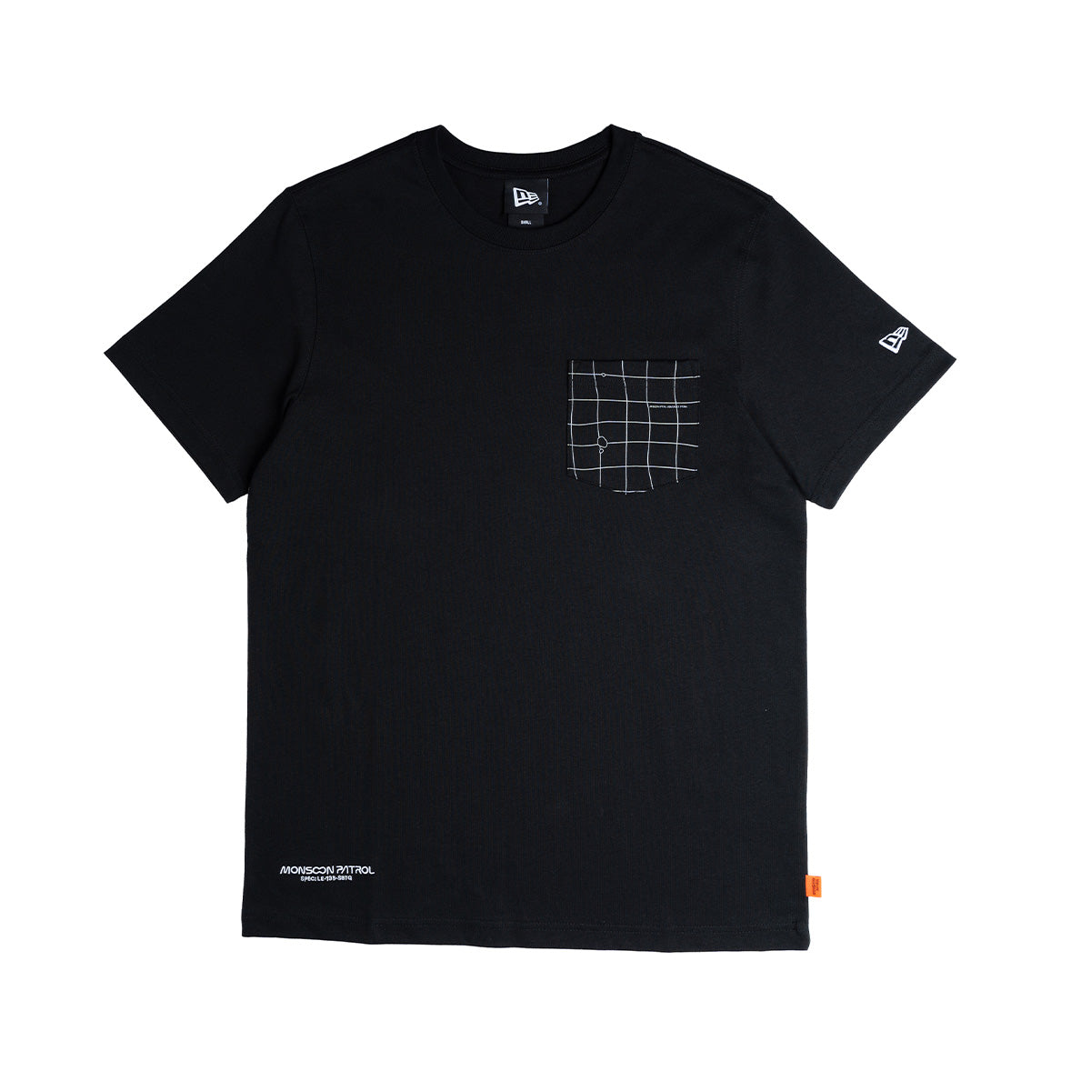 New Era + Monsoon Patrol Short Sleeve Tee 'BLACK'