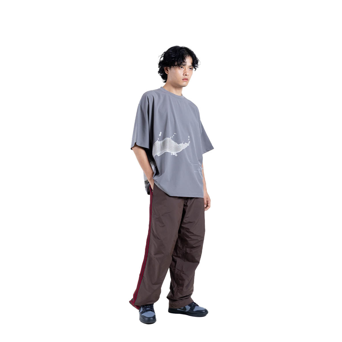 3D Flow Tee 'Grey'