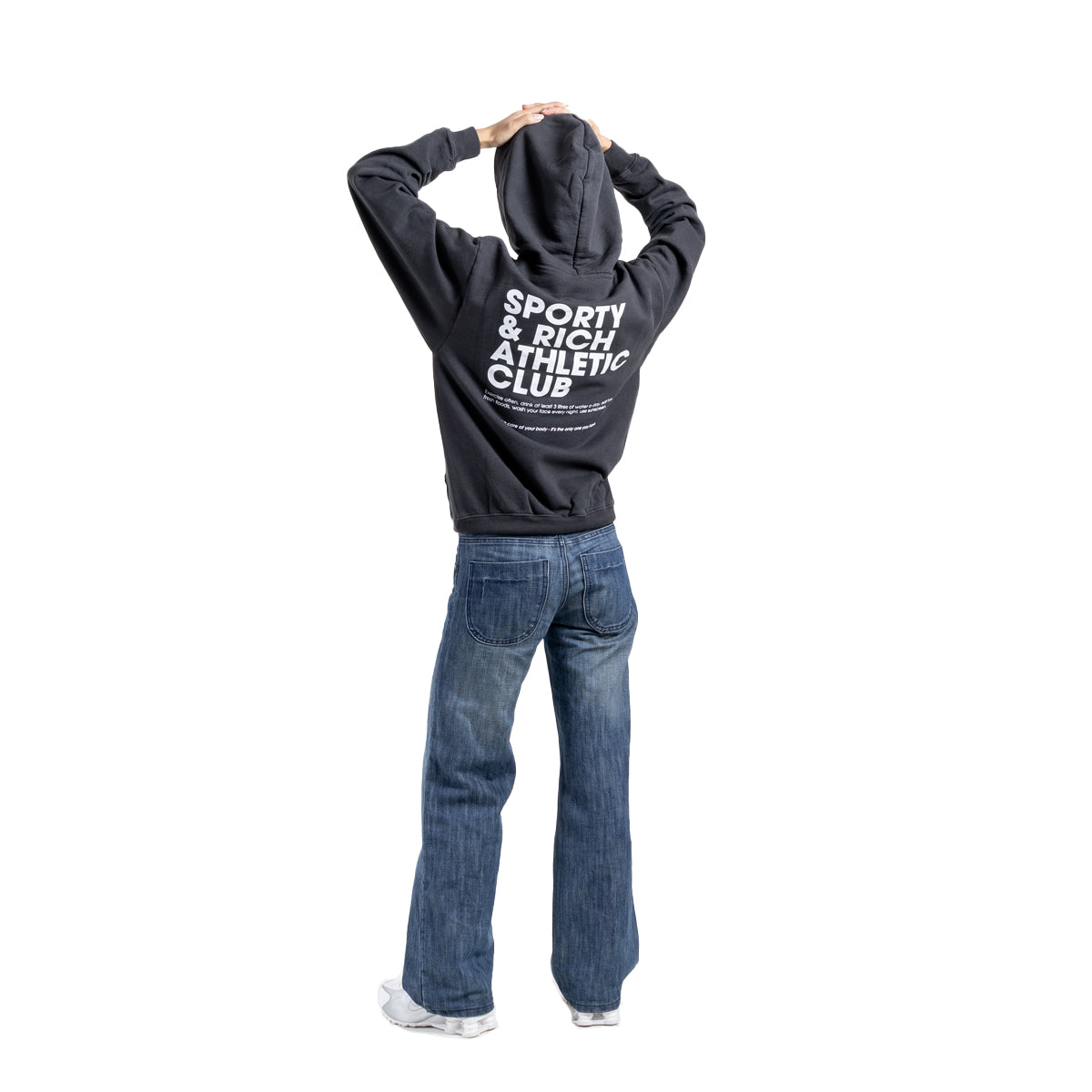 Exercise Often Hoodie 'Faded Black'