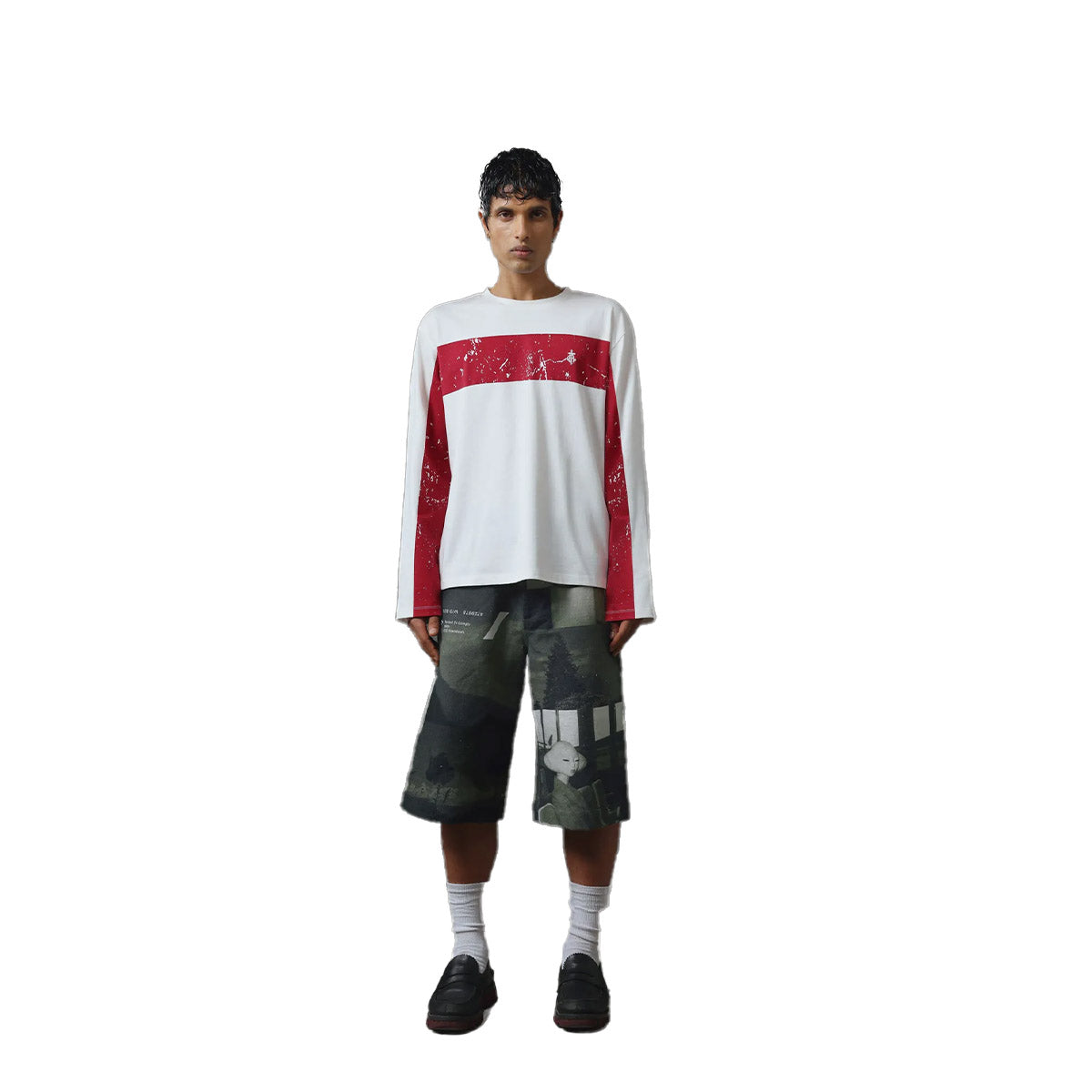 Debris Long Sleeve Relaxed Tee