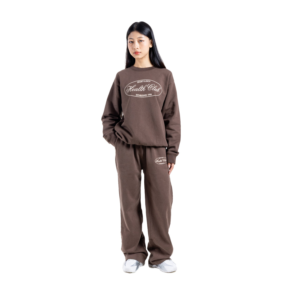 Oval Health Sweatpants 'Chocolate'