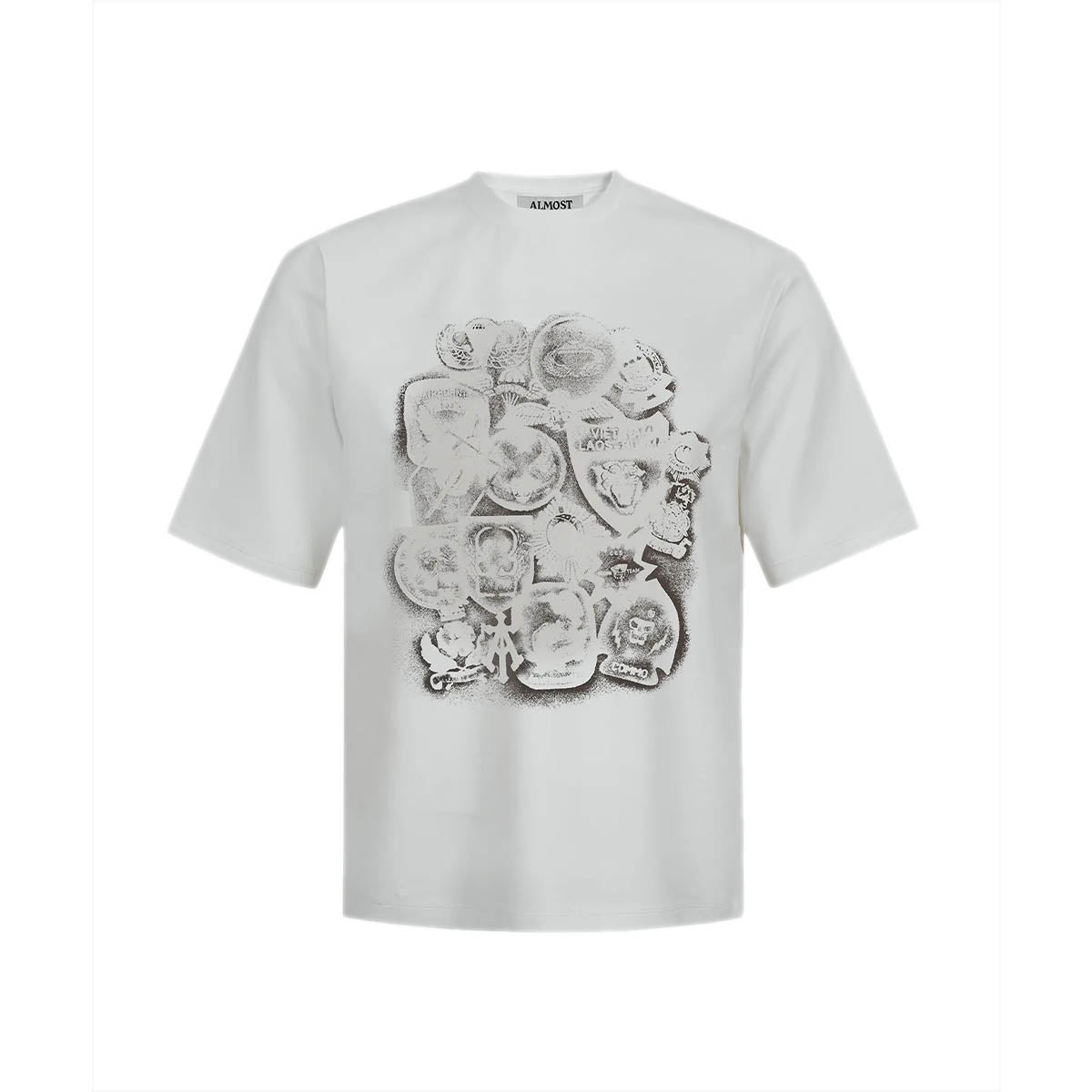 Aegis Relaxed Tee in Grey