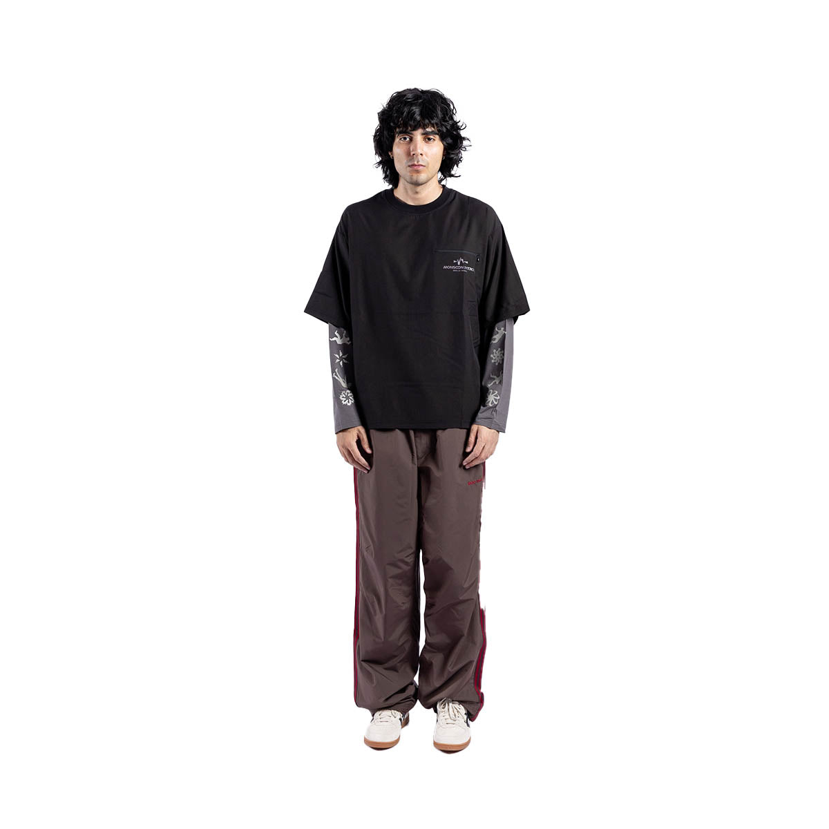 Formless Double Sleeve L/S Tee 'Black'