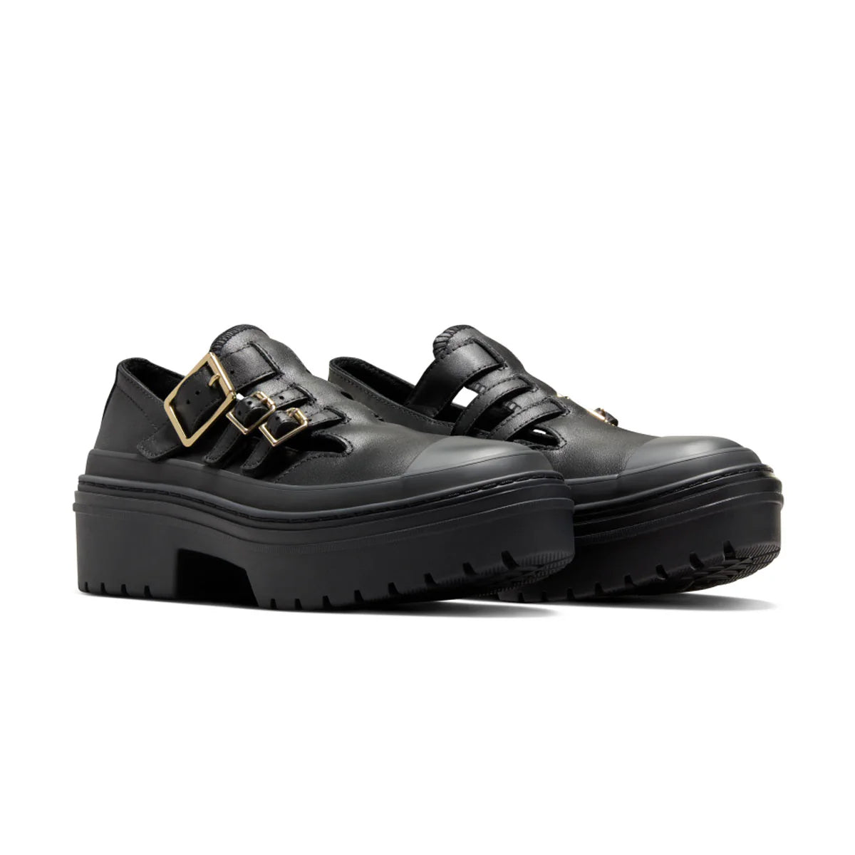 CTAS Lugged Heel MJ 'BLACK/GOLD'