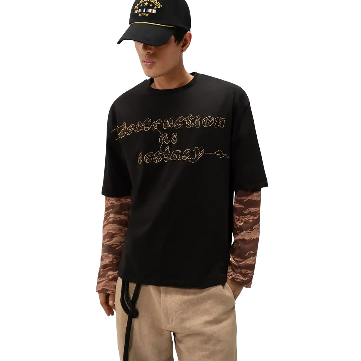 Destruction as Ecstasy Embroidered Tee