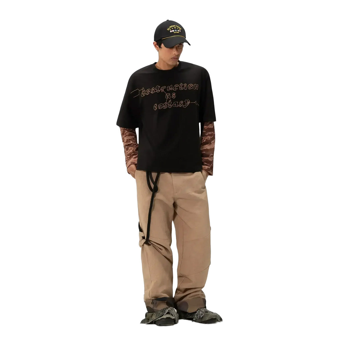 Destruction as Ecstasy Embroidered Tee