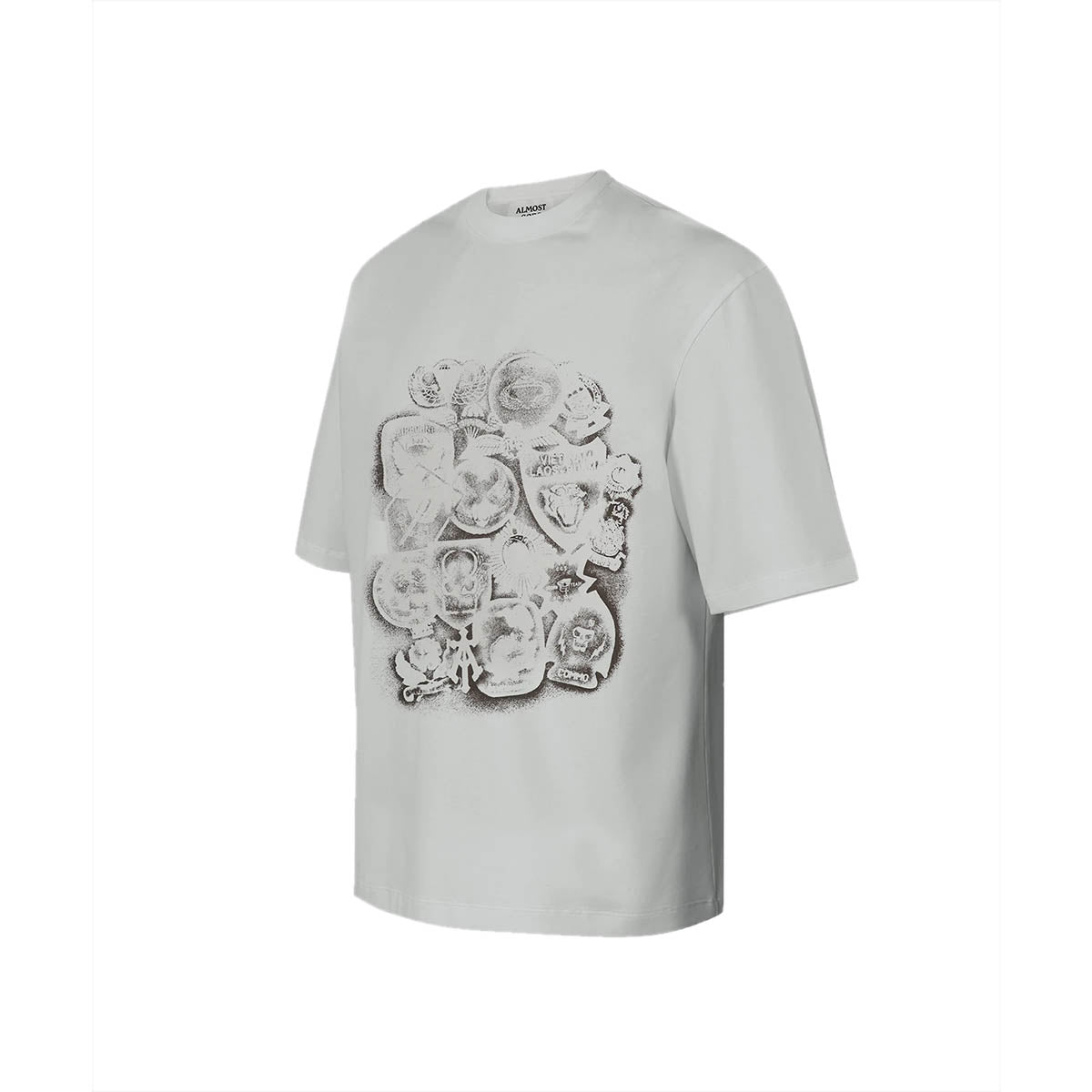 Aegis Relaxed Tee in Grey