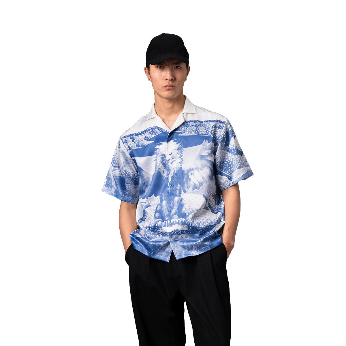 MIRAGE SHIRT IN SATIN