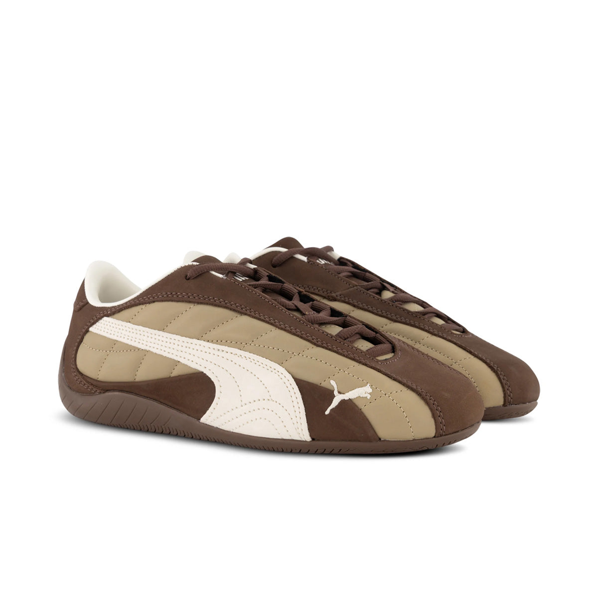 Speedcat Plus Quilted 'Espresso Brown/Warm White'