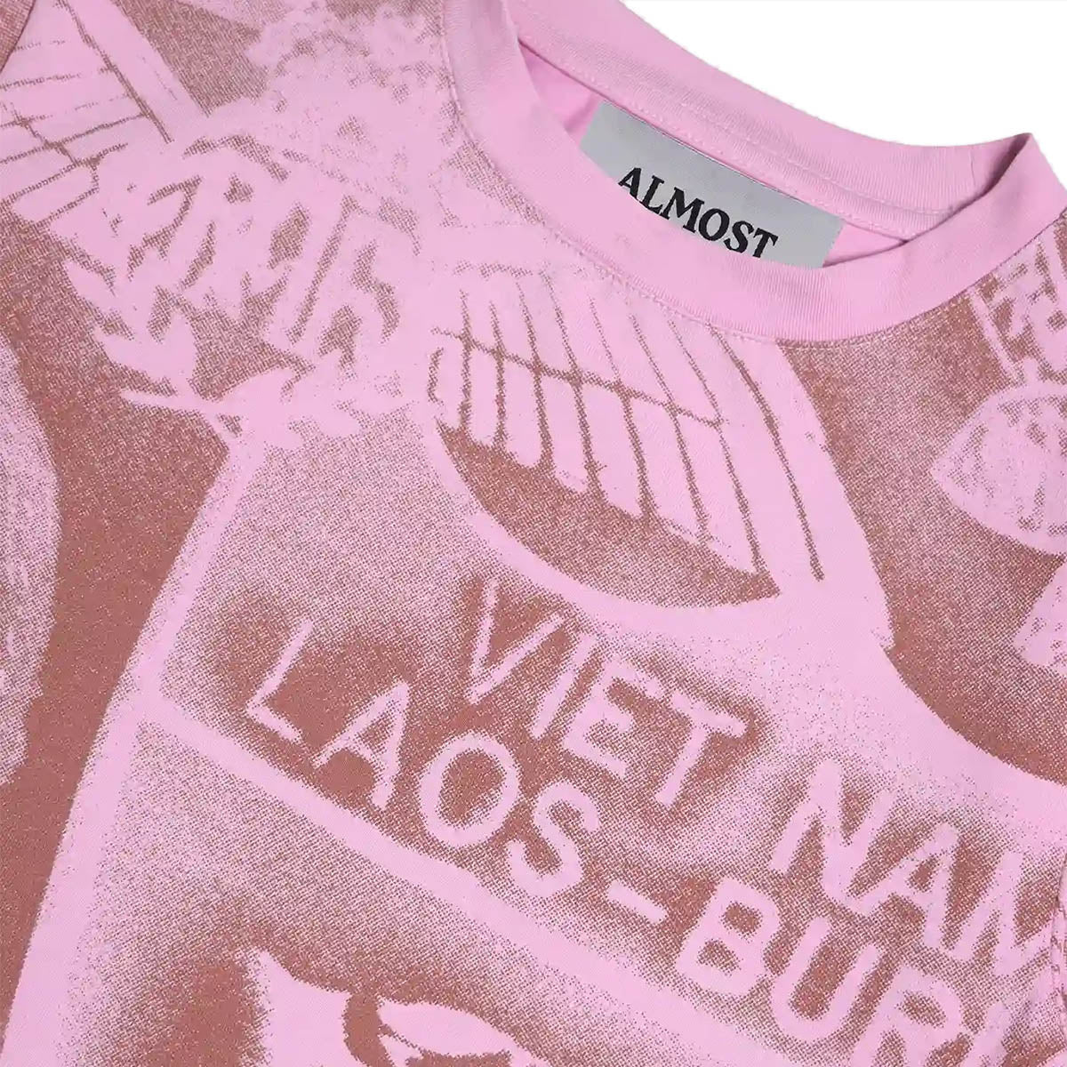 Aegis Relaxed Tee in Pink