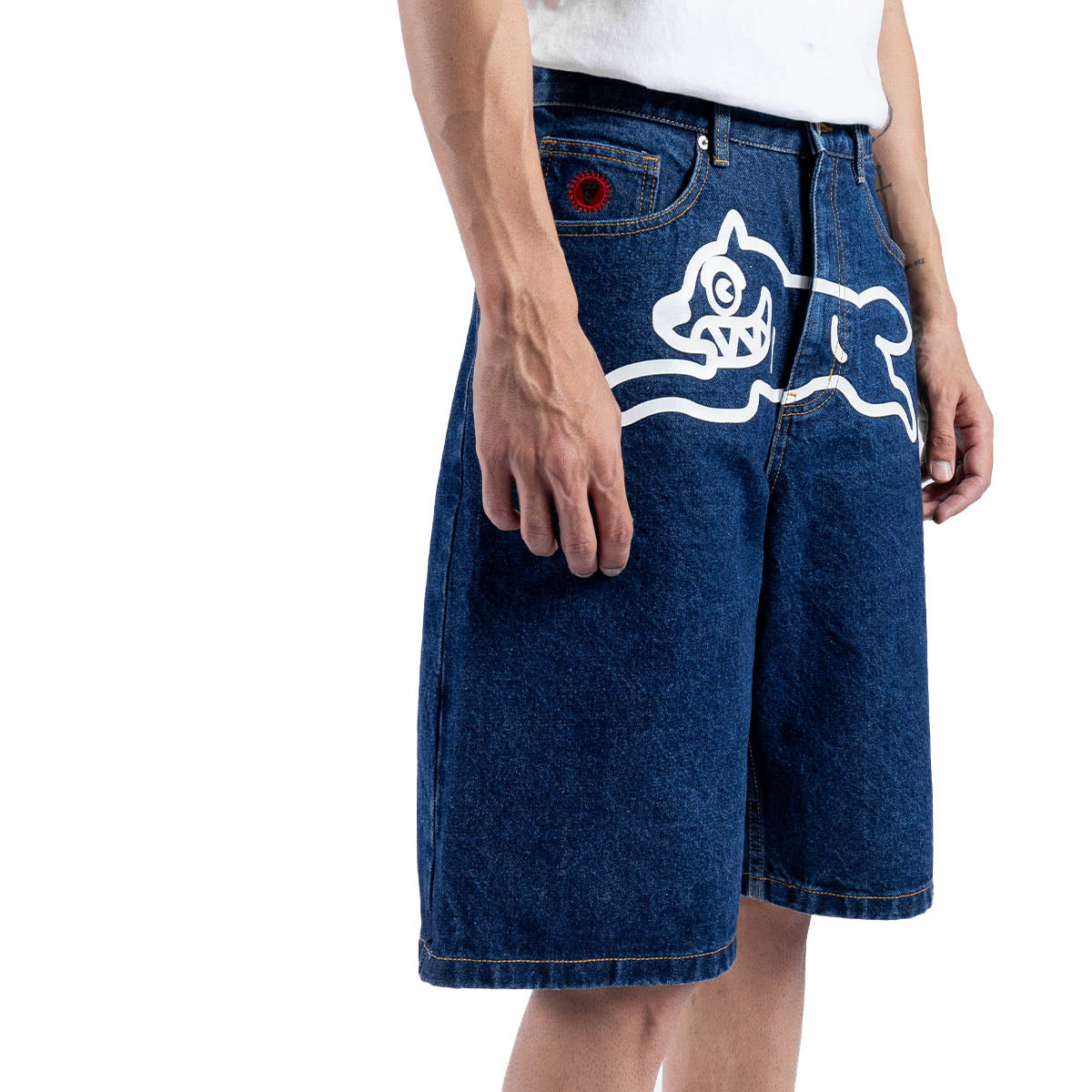 Running Dog Denim Shorts 'Indigo'