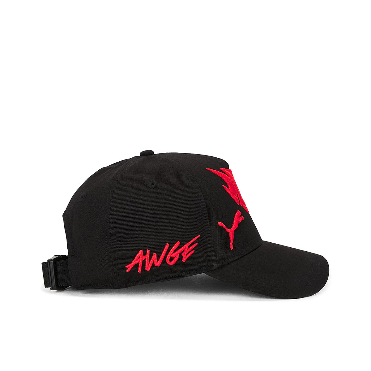 x ASAP ROCKY SEATBELT CAP 'PUMA BLACK-FIERCE RED'