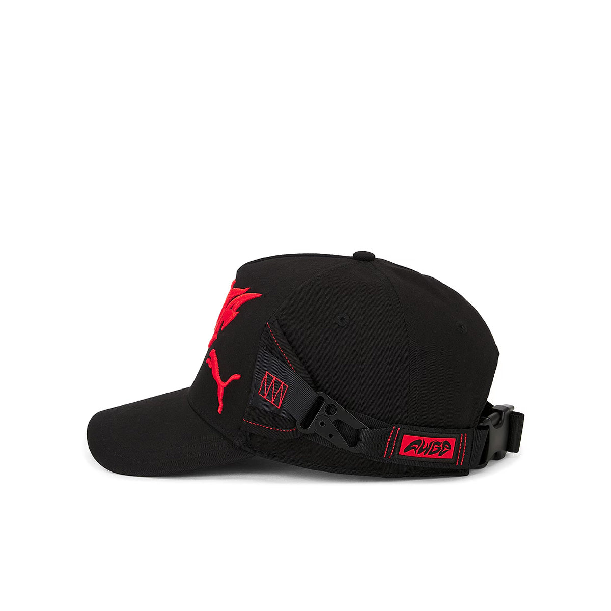 x ASAP ROCKY SEATBELT CAP 'PUMA BLACK-FIERCE RED'