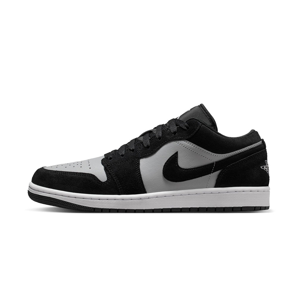 Air Jordan 1 Low 'BLACK/WHITE/LT SMOKE GREY'