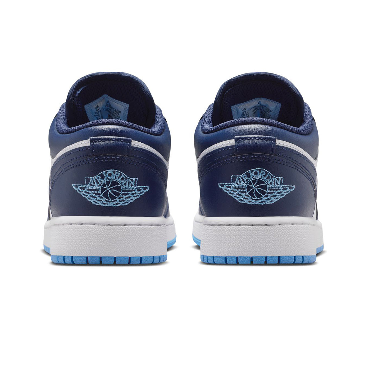 Air Jordan 1 Low Grade School 'MIDNIGHT NAVY/UNIVERSITY BLUE/WHITE'