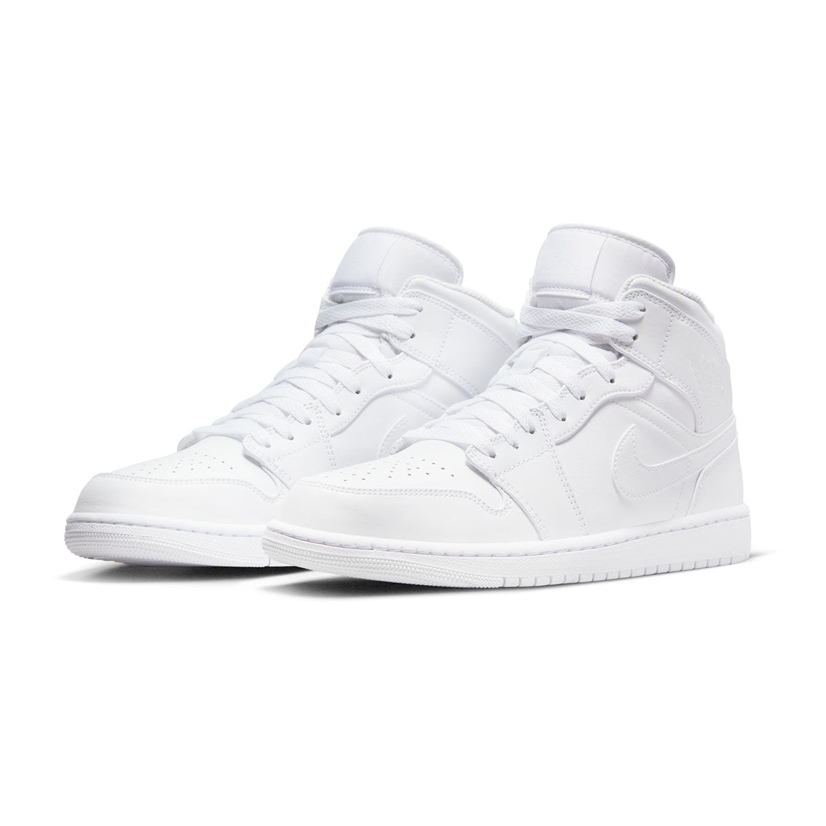 Jordan 1 Mid 'Triple White'