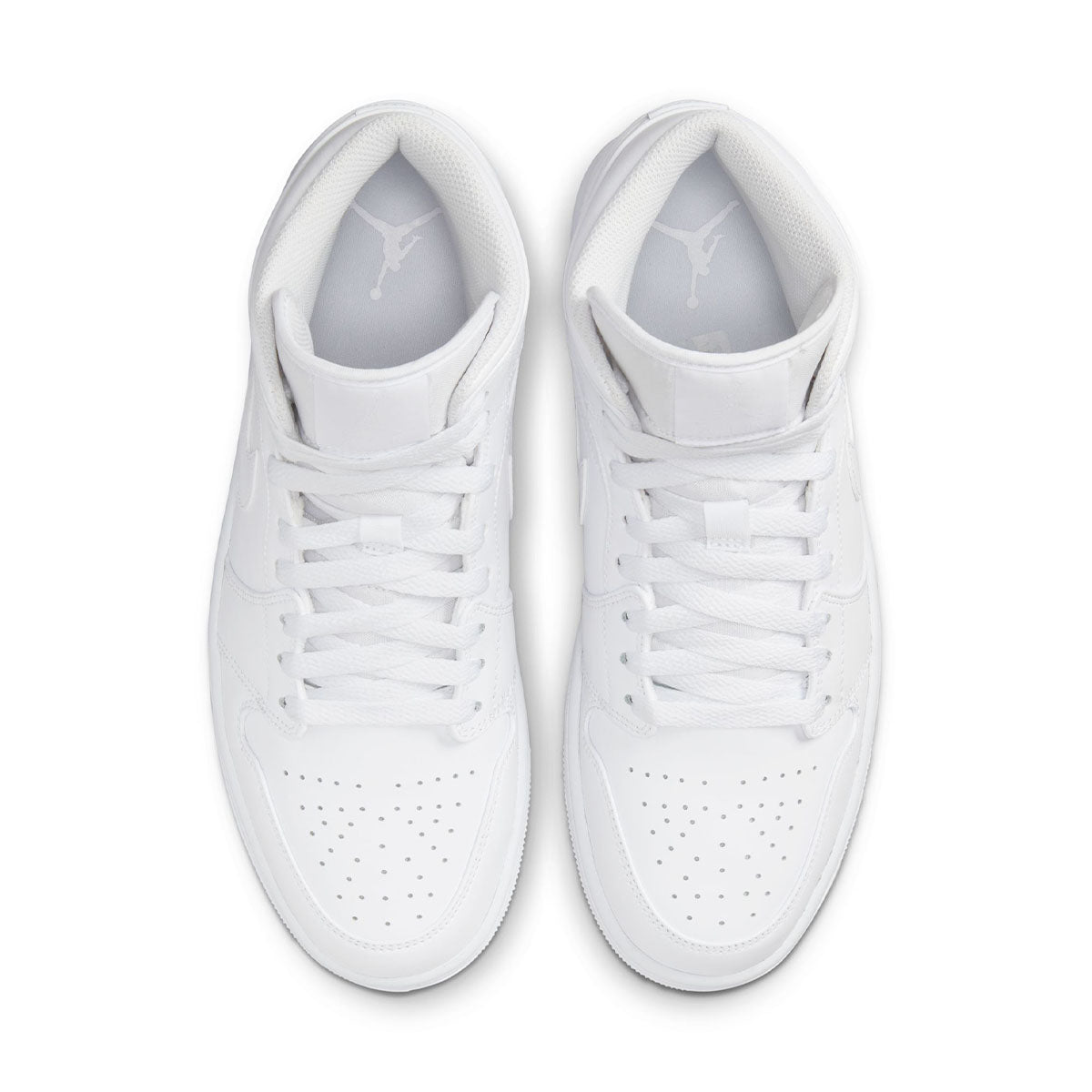 Jordan 1 Mid 'Triple White'