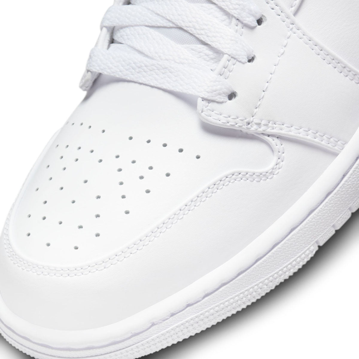 Jordan 1 Mid 'Triple White'