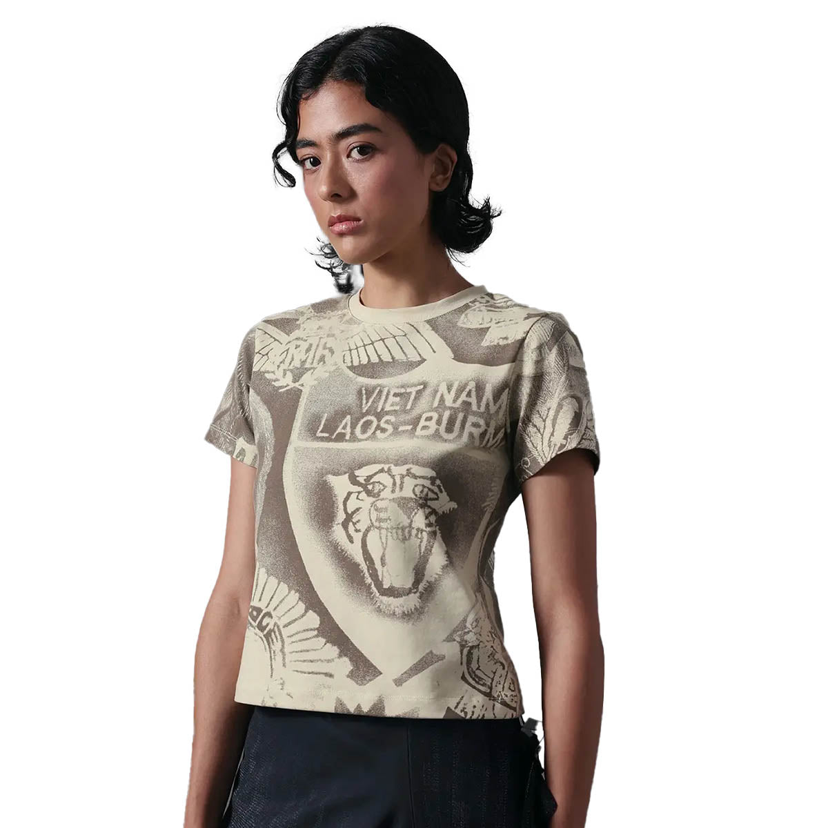 Aegis Relaxed Tee in Green Haze