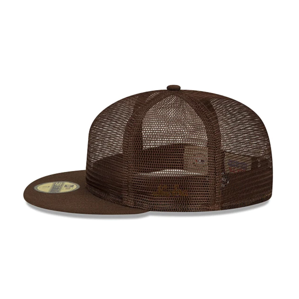 '+ Fear of God Essentials Full Mesh 59FIFTY Closed Brown