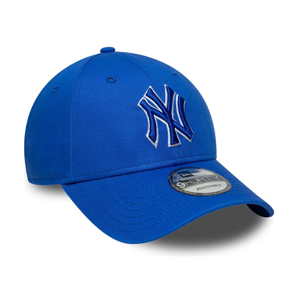 TEAM OUTLINE 9FORTY NEW YORK YANKEES 'BRIGHT BLUE/WHITE'