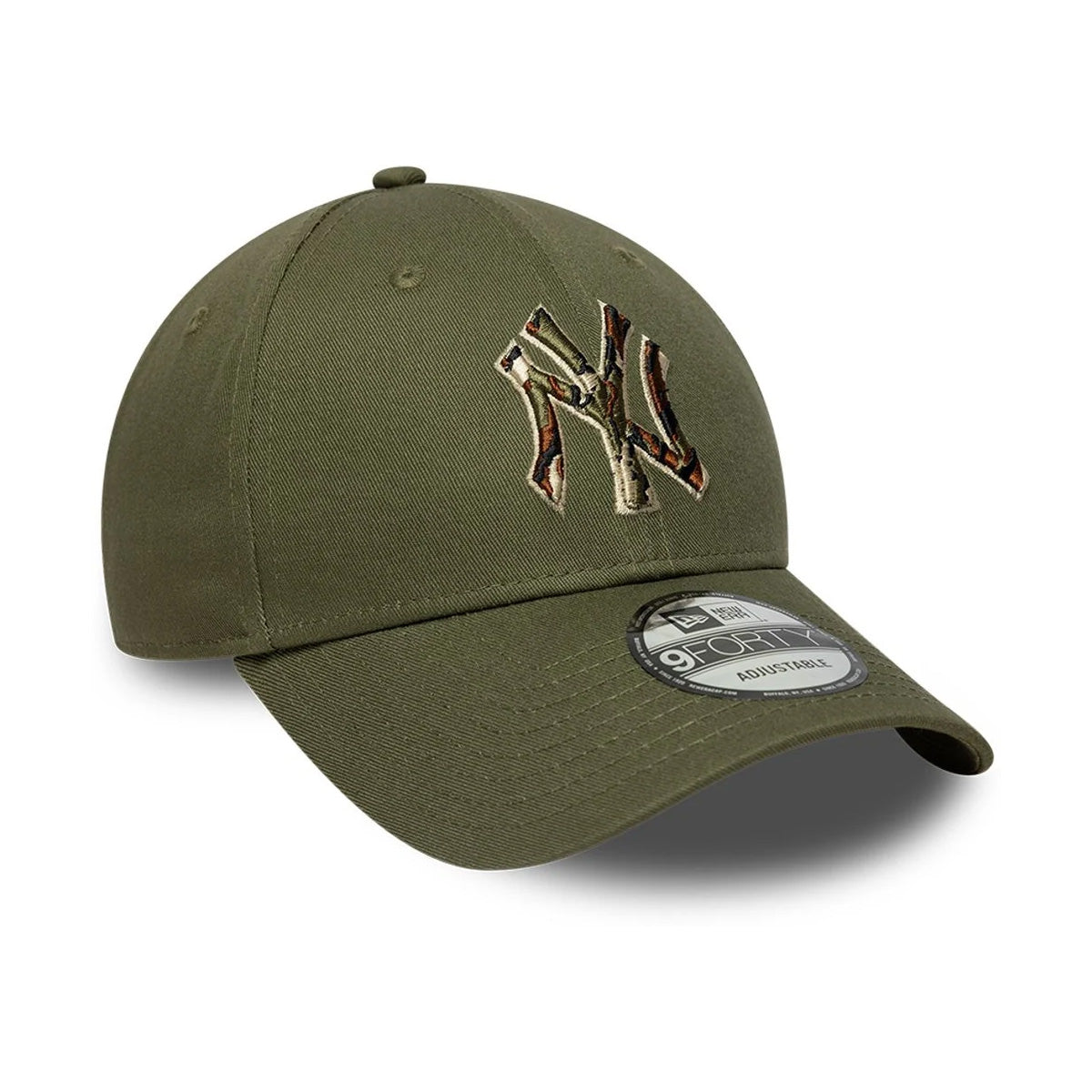 Outline Camo 9FORTY New York Yankees Cap 'Olive Green'