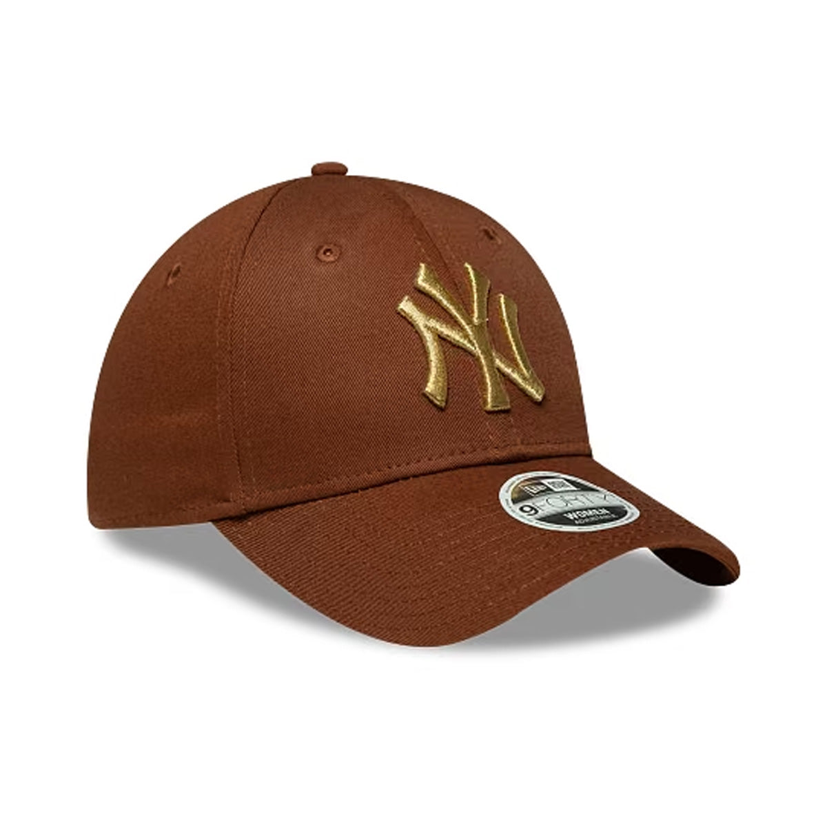Wmns MLB Metallic New York Yankees 9FORTY Cap 'Brown'