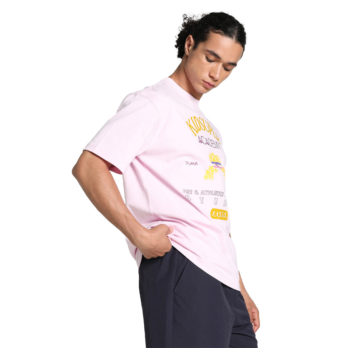 PUMA + KIDSUPER Graphic Tee 'Pearl Pink'