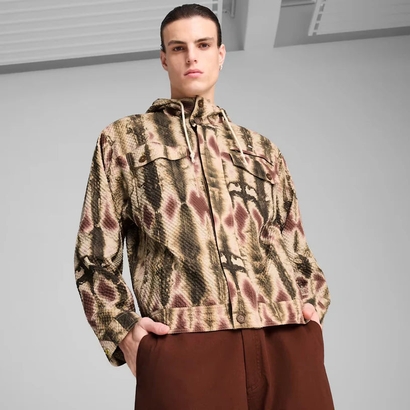 PALAIS ARTISAN Jacket 'Seersucker Chocotart'