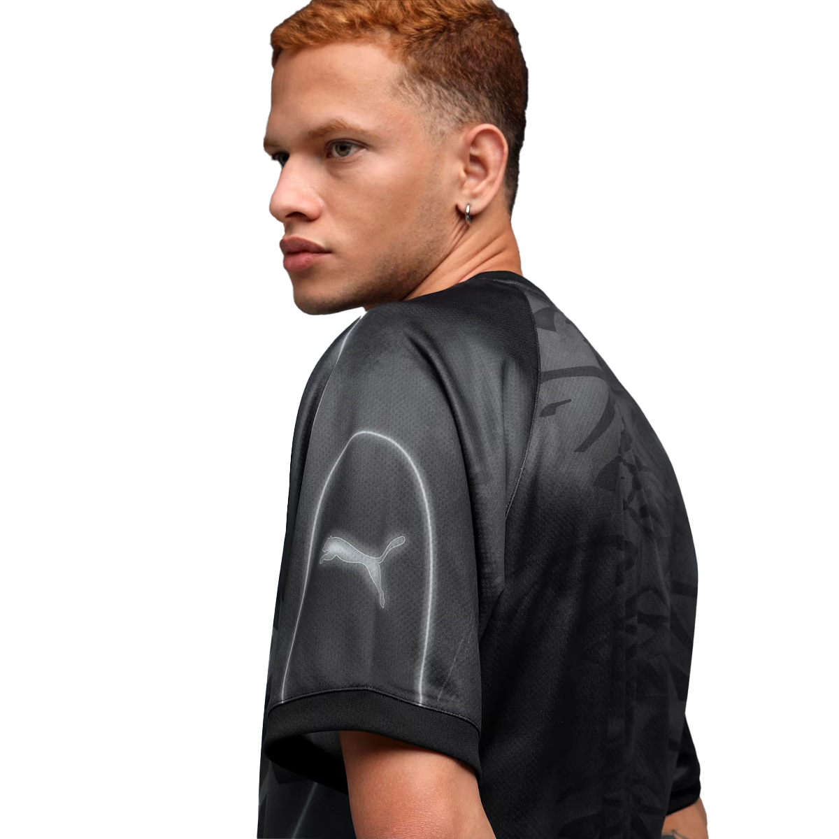 Tech-X Aop Relaxed Football Jersey'Black/AOP'