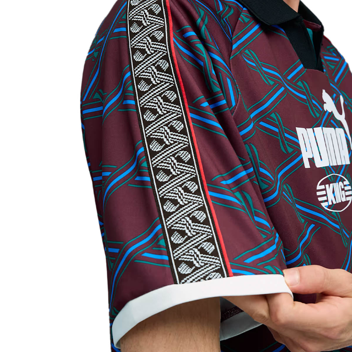 KING AOP Jersey 'Ruby Shimmer'