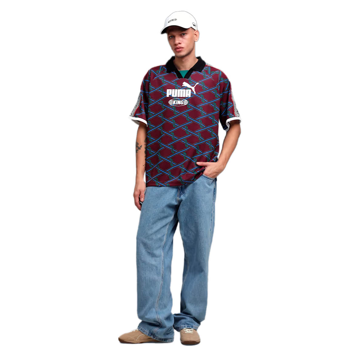 KING AOP Jersey 'Ruby Shimmer'