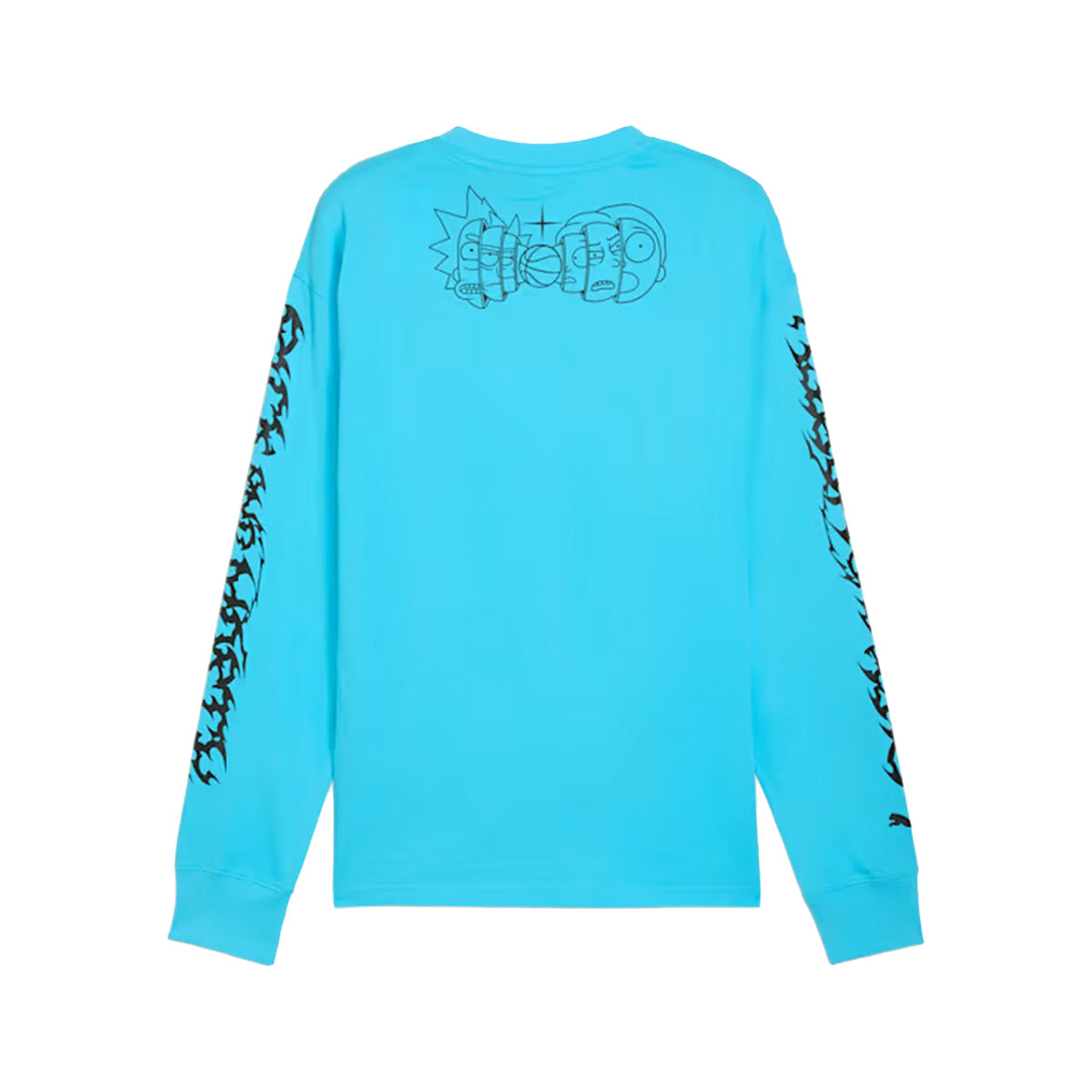 Hoops + Rick and Morty LS Tee ‘Bright Aqua’