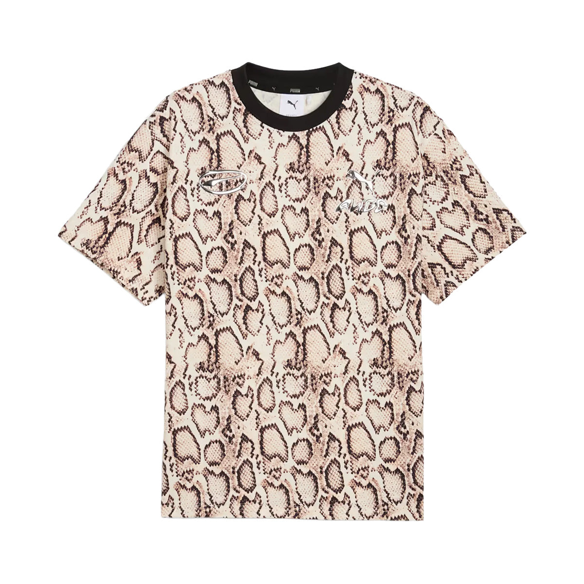 '+ ASAP ROCKY SNAKESKIN TEE 'FROSTED IVORY'